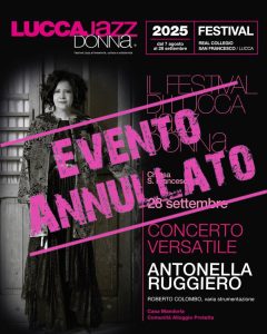 Scopri di più sull'articolo Annullato il concerto di Antonella Ruggiero